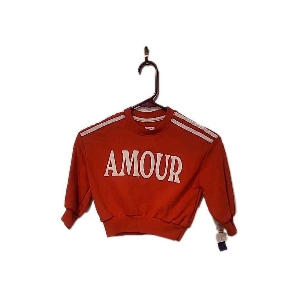 Grayson Mini Red Long Sleeve Sweatshirt, Size 3T
